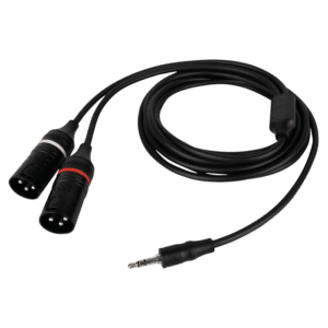 DAP FL120 – male stereo mini-jack naar 2 XLR/M 3P Kabels en aansluitingen J&H licht en geluid
