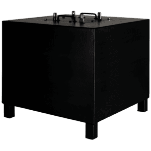 SHOWGEAR Ballast Contragewicht voor P Truss – 950 kg – zwart – 80 x 80 x 50 cm Podium en rigging J&H licht en geluid