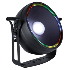 SHOWTEC Lumina Sola – 500 W RGBAL LED-blinder met RGB LED-ringeffect Blinders J&H licht en geluid