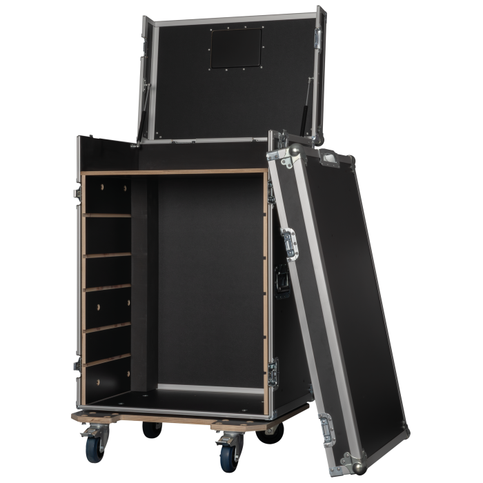 SHOWGEAR Storage Case 2 – Met 4 kratten en 2 werkoppervlakken Diverse kisten J&H licht en geluid 9 SHOWGEAR Storage Case 2 – Met 4 kratten en 2 werkoppervlakken Diverse kisten J&H licht en geluid 9