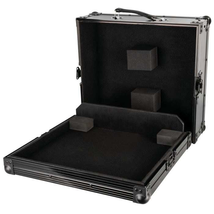 SHOWGEAR flightcase voor platenspeler met afneembaar deksel DJ-kisten J&H licht en geluid 3 SHOWGEAR flightcase voor platenspeler met afneembaar deksel DJ-kisten J&H licht en geluid 3