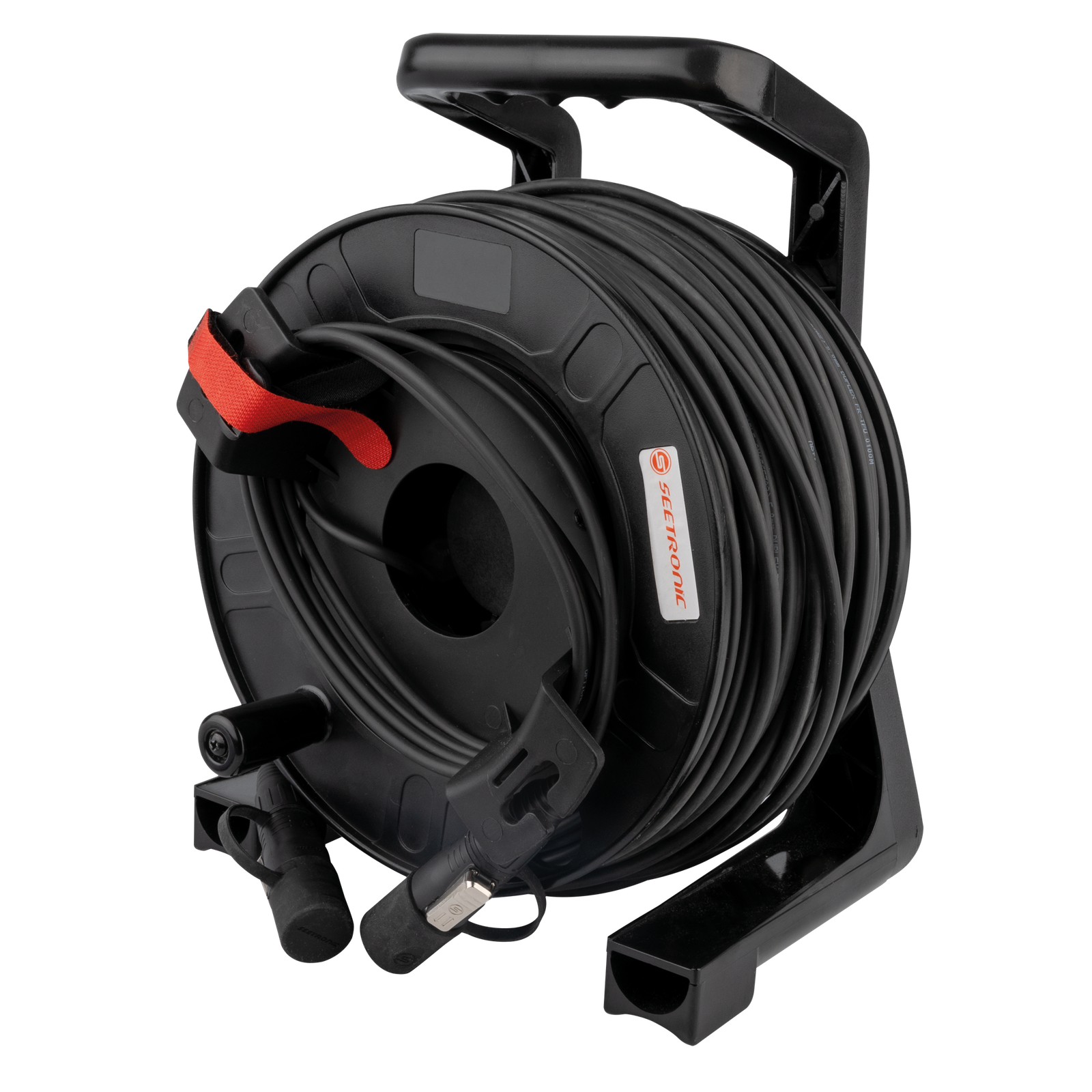 SEETRONIC 100 m OM-4 multi-mode glasvezelkabel op rol Audiovisueel J&H licht en geluid SEETRONIC 100 m OM-4 multi-mode glasvezelkabel op rol Audiovisueel J&H licht en geluid