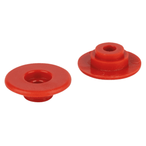 WENTEX CURTFIX gekleurde ringen voor gordijnklem, set van 50 rood