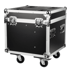 Showtec flightcase voor 2x Xpression 2000 met accessoirevak