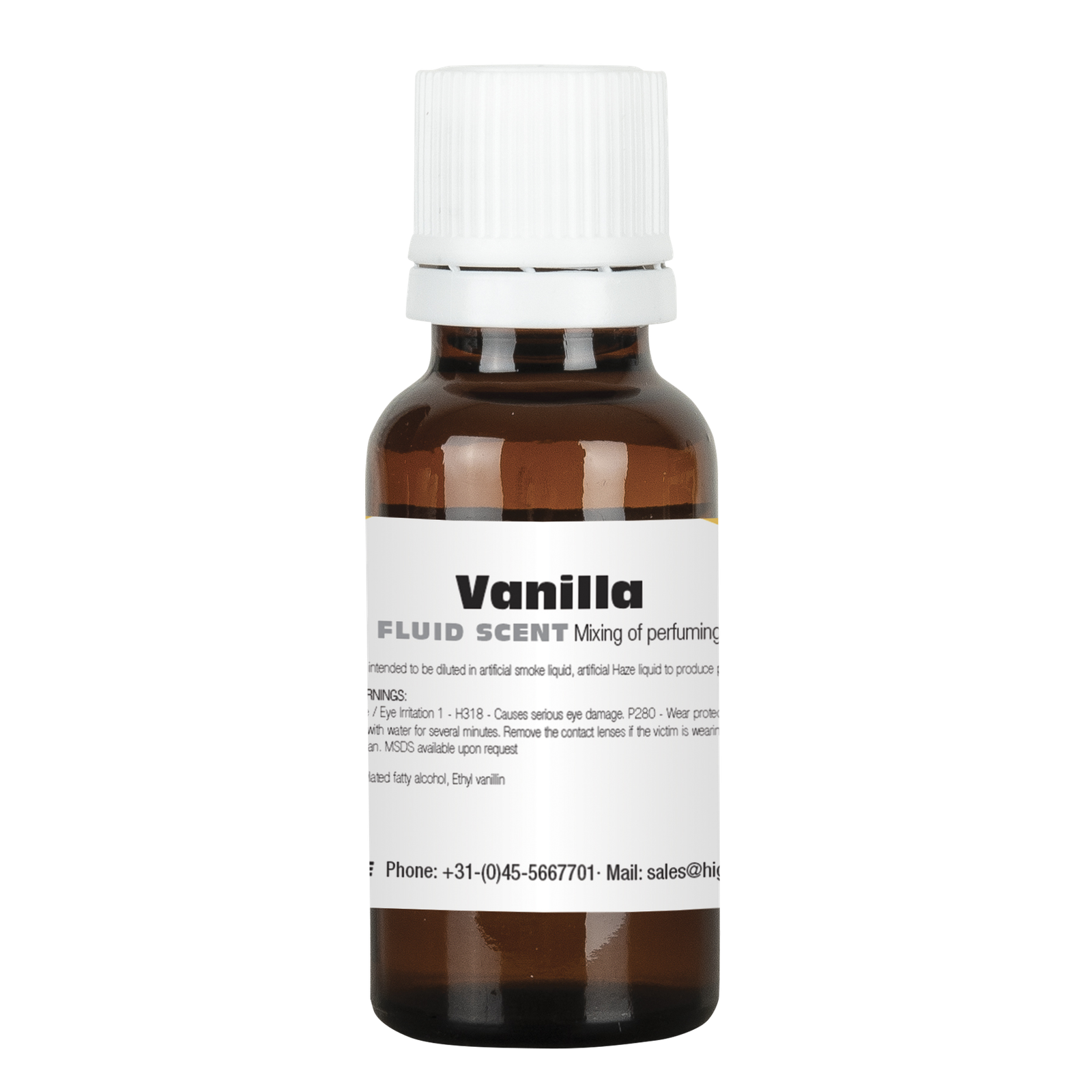 Showgear vanille geurconcentraat 20 ml FX-verbruiksartikelen J&H licht en geluid Showgear vanille geurconcentraat 20 ml FX-verbruiksartikelen J&H licht en geluid