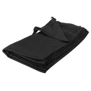 WENTEX Molton CS achterdoek 300 x 450 cm zwart ongeplooid