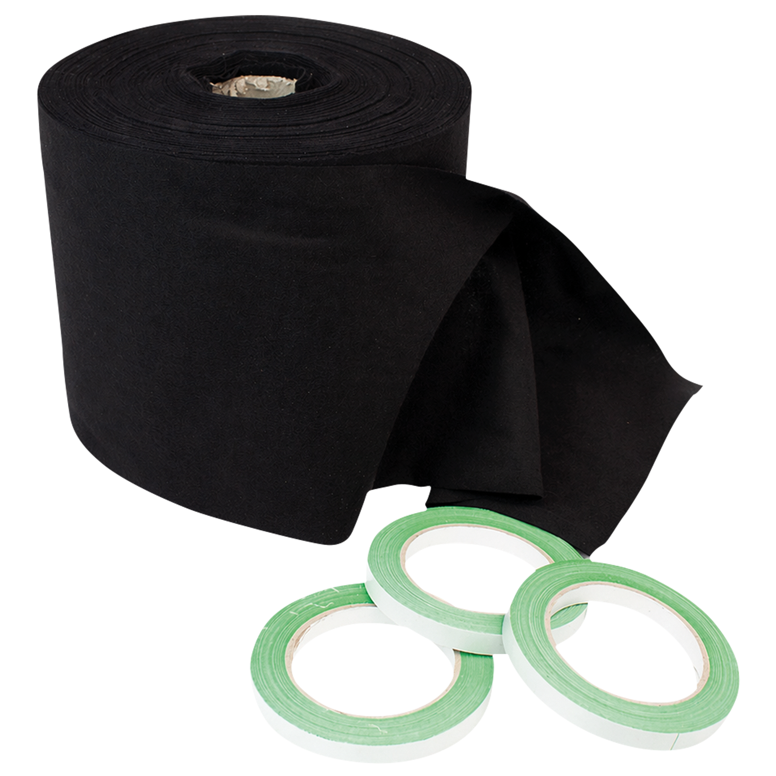 SHOWGEAR Deko Molton baal zwart 0,2 x 30 m Deco doeken J&H licht en geluid SHOWGEAR Deko Molton baal zwart 0,2 x 30 m Deco doeken J&H licht en geluid