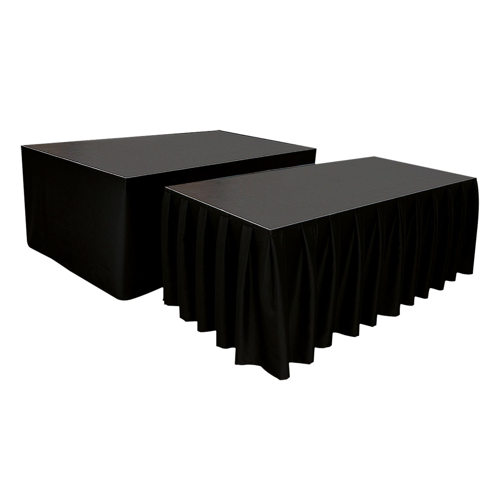 WENTEX geplooide podiumrok Molton CS 620 x 60 cm zwart Deco doeken J&H licht en geluid 2 WENTEX geplooide podiumrok Molton CS 620 x 60 cm zwart Deco doeken J&H licht en geluid 2