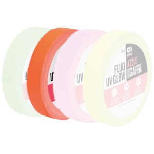 ADVANCE AT215 fluorescerende gaffa tape oranje 19 mm x 25 m