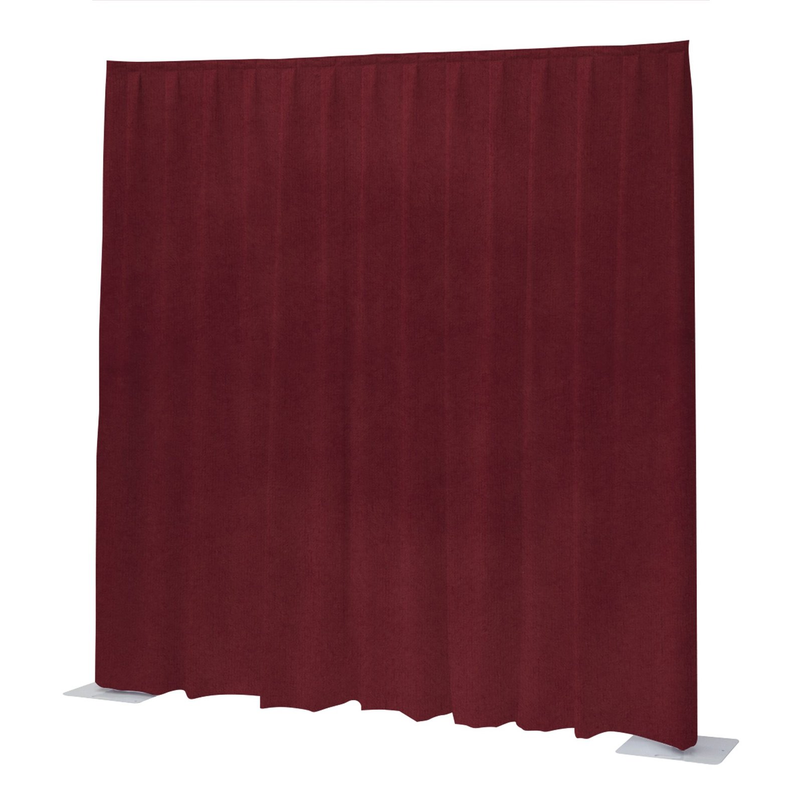 WENTEX Napoli Velvet geplooid gordijn rood 11′ x 14′ (USA) Pipe & Drape Gordijnen Imperial J&H licht en geluid WENTEX Napoli Velvet geplooid gordijn rood 11′ x 14′ (USA) Pipe & Drape Gordijnen Imperial J&H licht en geluid