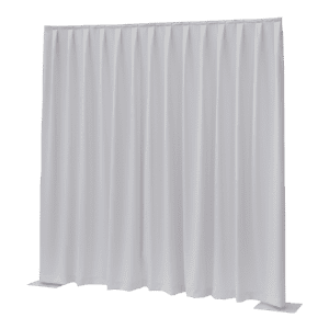 WENTEX P&D MGS gordijn wit 11' x 16' geplooid