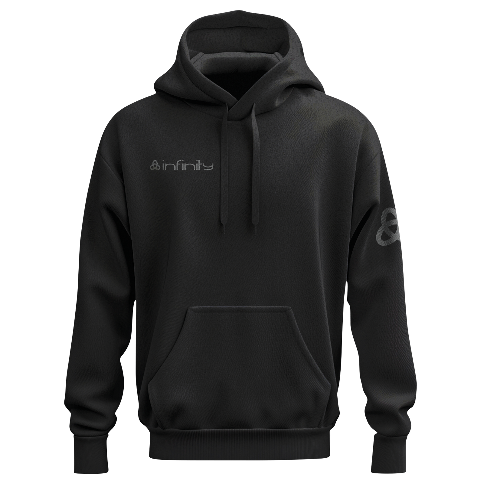 INFINITY unisex hoodie zwart maat M Kleding en textiel J&H licht en geluid INFINITY unisex hoodie zwart maat M Kleding en textiel J&H licht en geluid