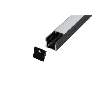 ARTECTA Profile Pro 30 Surface zwart LED-stripprofiel 2 m