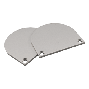 ARTECTA aluminium eindkappen voor Profile Pro 34, set van 2