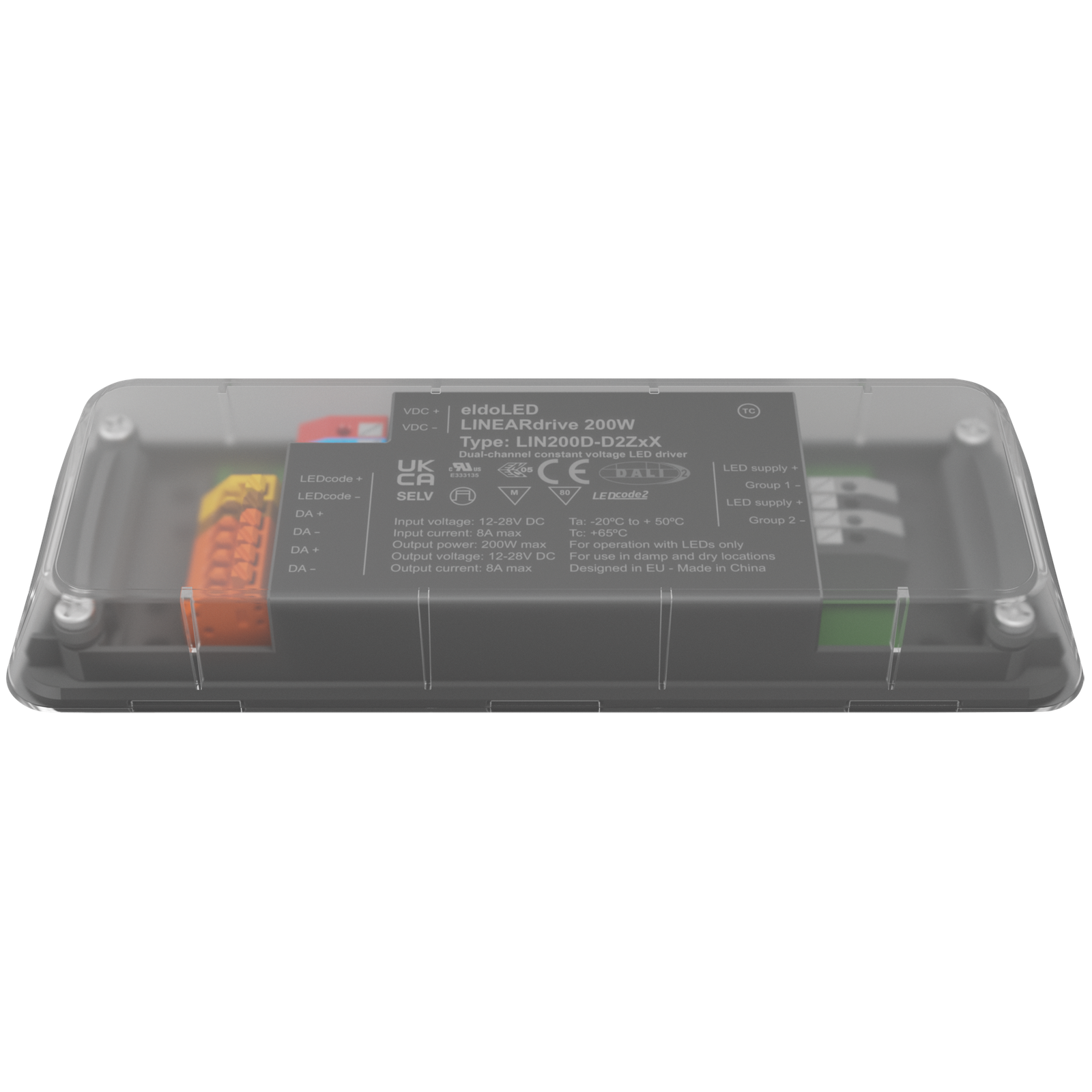 ELDOLED LINEARdrive DC 200 W DALI-2 constante-spannings LED-driver Architectuur- verlichting J&H licht en geluid 4 ELDOLED LINEARdrive DC 200 W DALI-2 constante-spannings LED-driver Architectuur- verlichting J&H licht en geluid 4