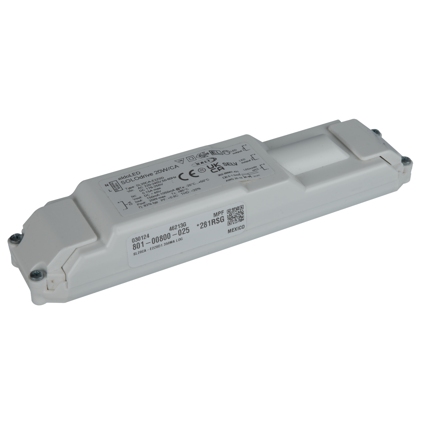 ELDOLED SOLOdrive 20 W DALI-2 LightShape LED-driver Architectuur- verlichting J&H licht en geluid 2 ELDOLED SOLOdrive 20 W DALI-2 LightShape LED-driver Architectuur- verlichting J&H licht en geluid 2