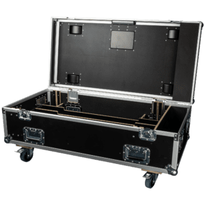 Showtec flightcase voor 4 Photon strobe, Wash of Sunstrip fixtures