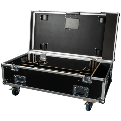 Showtec flightcase voor 4 Photon strobe, Wash of Sunstrip fixtures