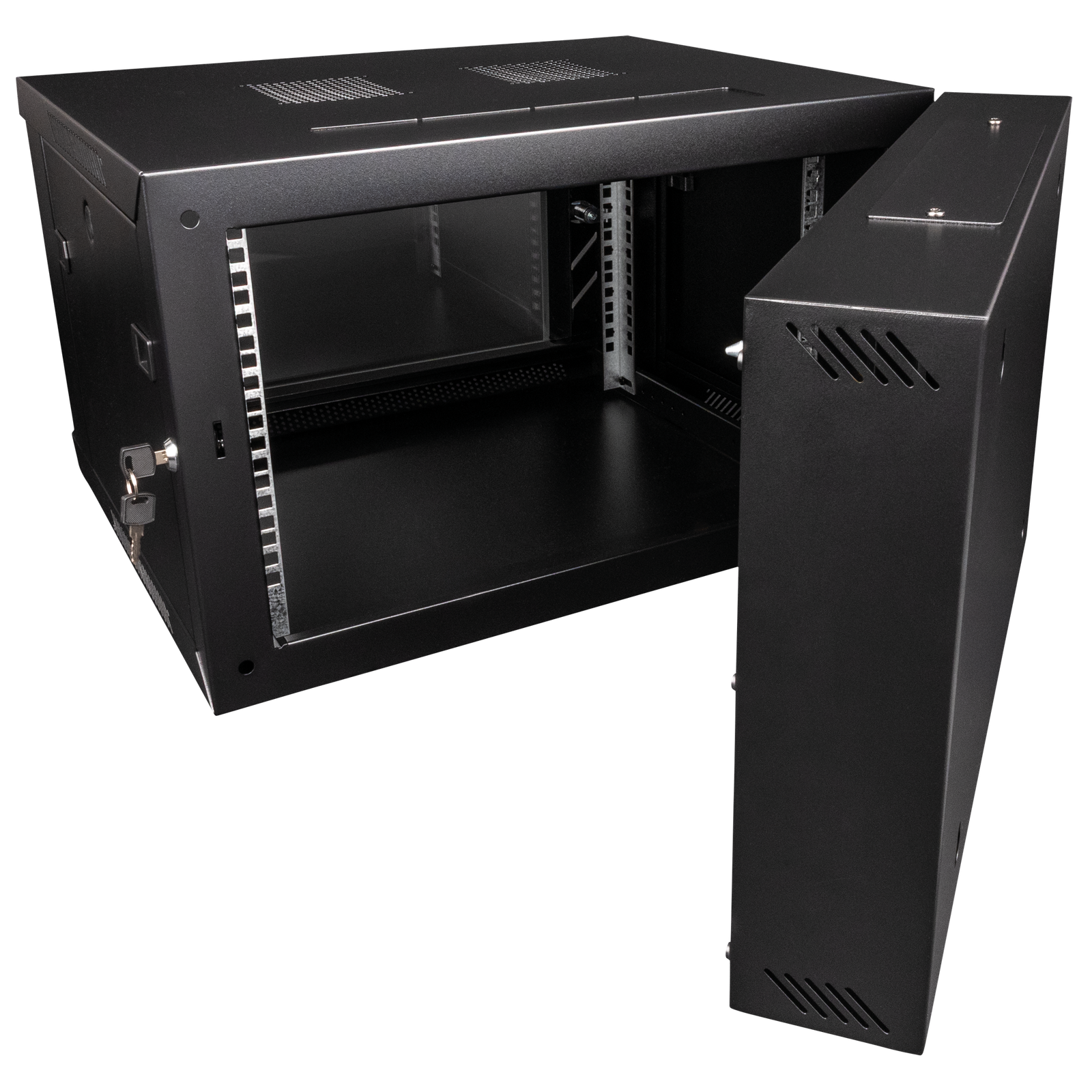 Showgear 6U wandnetwerkkast met glazen deur hoezen en kisten J&H licht en geluid 3 Showgear 6U wandnetwerkkast met glazen deur hoezen en kisten J&H licht en geluid 3