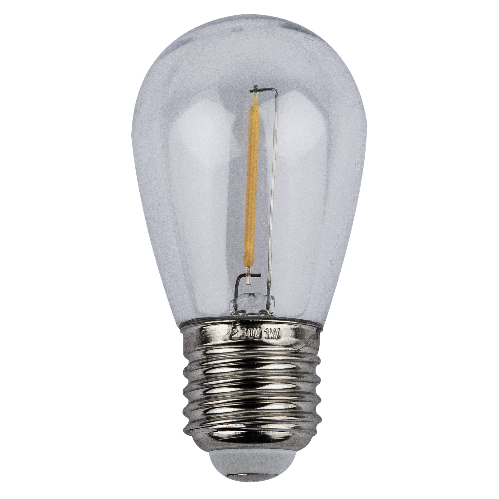 SHOWGEAR S14 LED-lamp 1 W warm wit E27 Entertainment- verlichting J&H licht en geluid SHOWGEAR S14 LED-lamp 1 W warm wit E27 Entertainment- verlichting J&H licht en geluid
