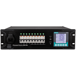 Showgear PowerCore 32.9s 32A stroomverdeler met 9x Schuko en Multipin S19
