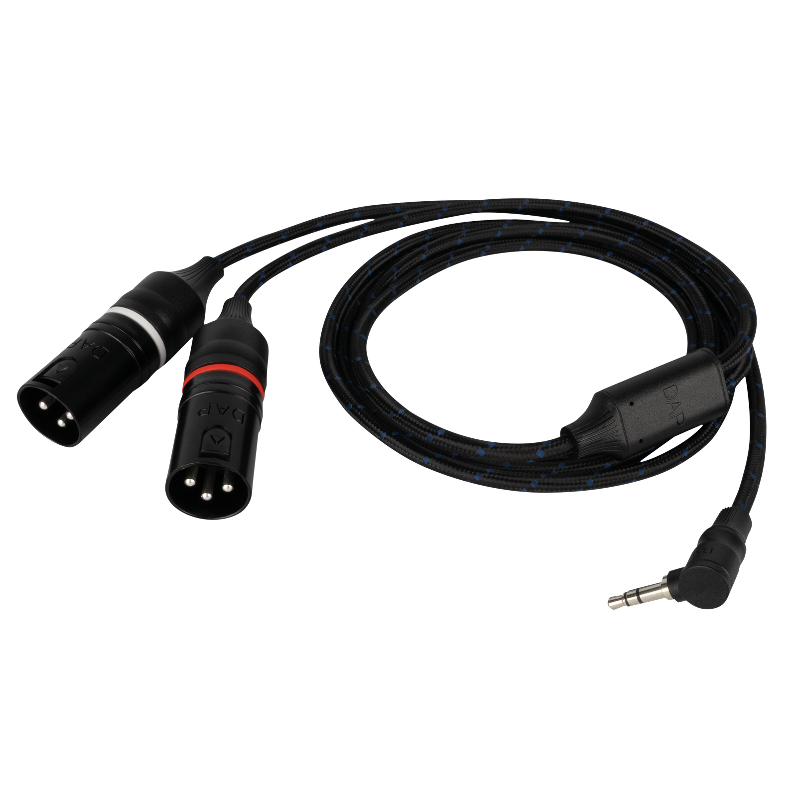 DAP FL117 galvanisch gescheiden 90° mini-jack naar 2x XLR male kabel 1,5 m Kabels en aansluitingen J&H licht en geluid DAP FL117 galvanisch gescheiden 90° mini-jack naar 2x XLR male kabel 1,5 m Kabels en aansluitingen J&H licht en geluid