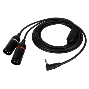 DAP FL118 haakse 3,5 mm TRS naar 2x XLR male kabel 3 m