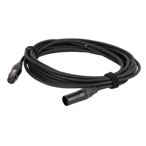 DAP FLN08 DMX/AES-EBU kabel 5-polig XLR 3 m, Neutrik verzilverd