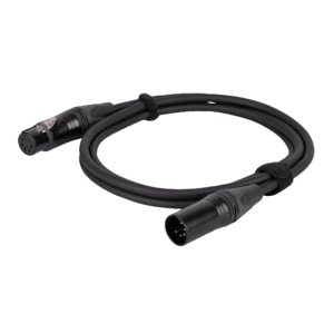 DAP FLN85 Quad 0,75 m DMX- en AES/EBU-kabel met Neutrik 5-polige XLR