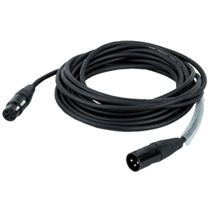 DAP FLR01 6 m XLR microfoon-/lijnkabel Rean RC3 verzilverd