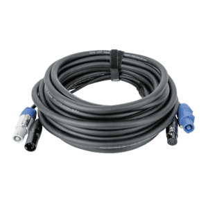 DAP FP21 hybride Power Pro/5-pin XLR kabel 10 m zwart