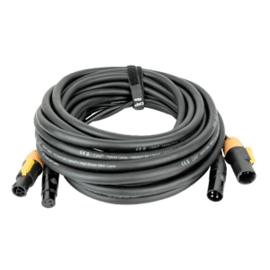 DAP FP22 hybride Power Pro True/XLR 3-polig kabel 10 m zwart