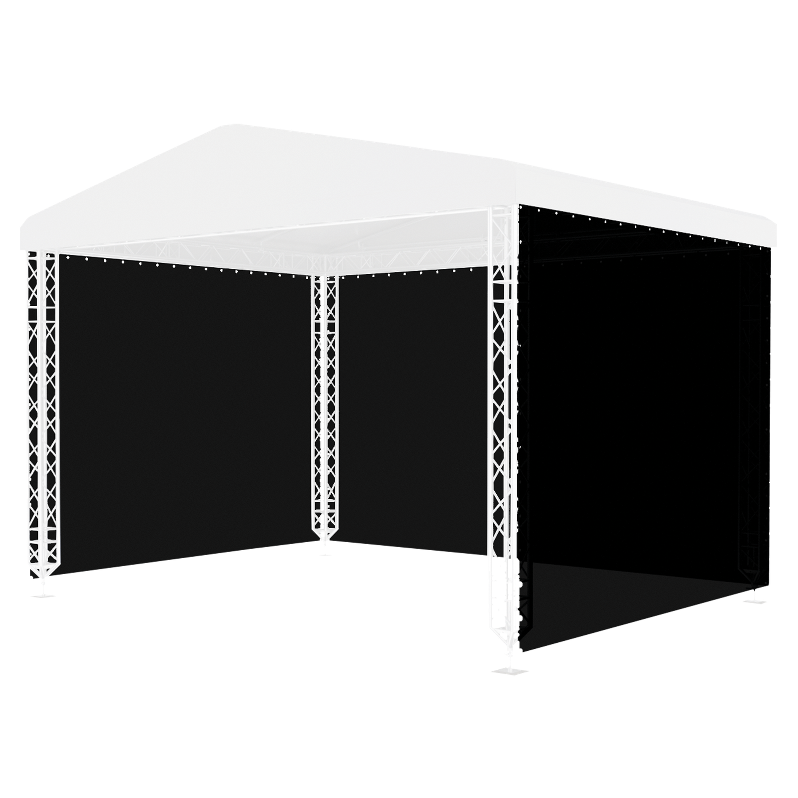 MILOS zijnetten en achternet voor MR0 NGW daksysteem 6 x 5 m Podium en rigging J&H licht en geluid MILOS zijnetten en achternet voor MR0 NGW daksysteem 6 x 5 m Podium en rigging J&H licht en geluid