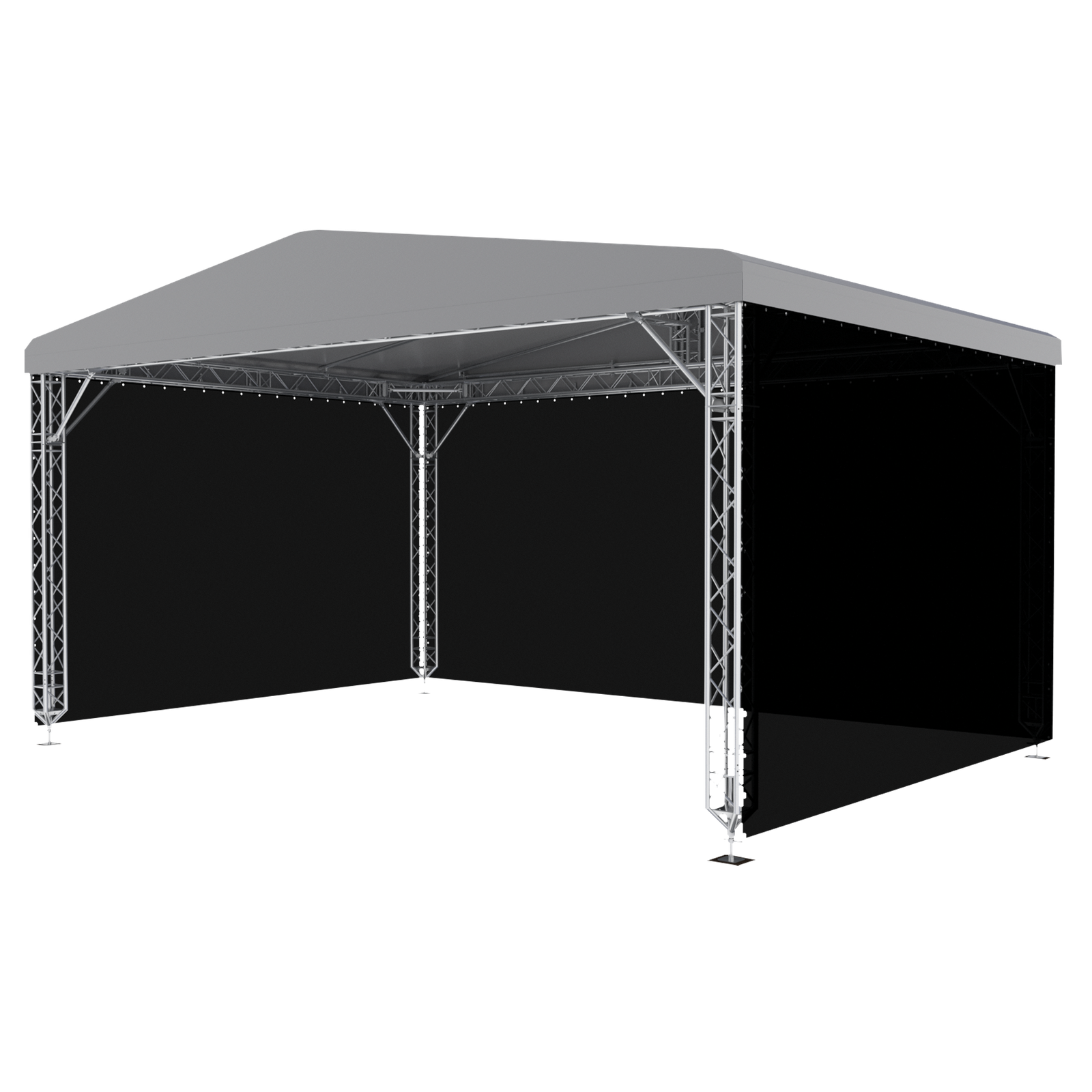 MILOS zijnetten en achternet voor MR0 NGW daksysteem 8 x 6 m Podium en rigging J&H licht en geluid 2 MILOS zijnetten en achternet voor MR0 NGW daksysteem 8 x 6 m Podium en rigging J&H licht en geluid 2
