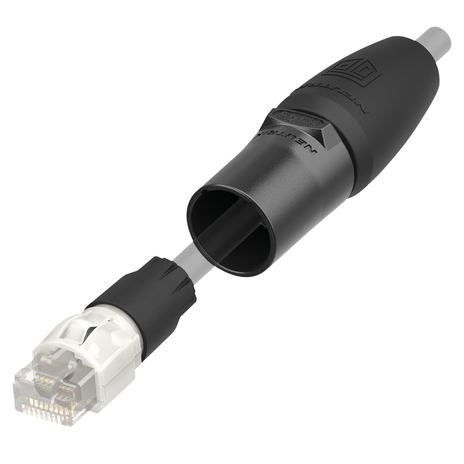 NEUTRIK etherCON intrekbare RJ45-connectorbehuizing B Top zwart Aansluitingen en connectoren J&H licht en geluid 2 NEUTRIK etherCON intrekbare RJ45-connectorbehuizing B Top zwart Aansluitingen en connectoren J&H licht en geluid 2