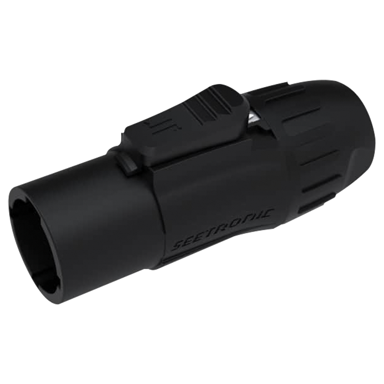 SEETRONIC Power Pro True vergrendelbare male connector Aansluitingen 240 V J&H licht en geluid SEETRONIC Power Pro True vergrendelbare male connector Aansluitingen 240 V J&H licht en geluid