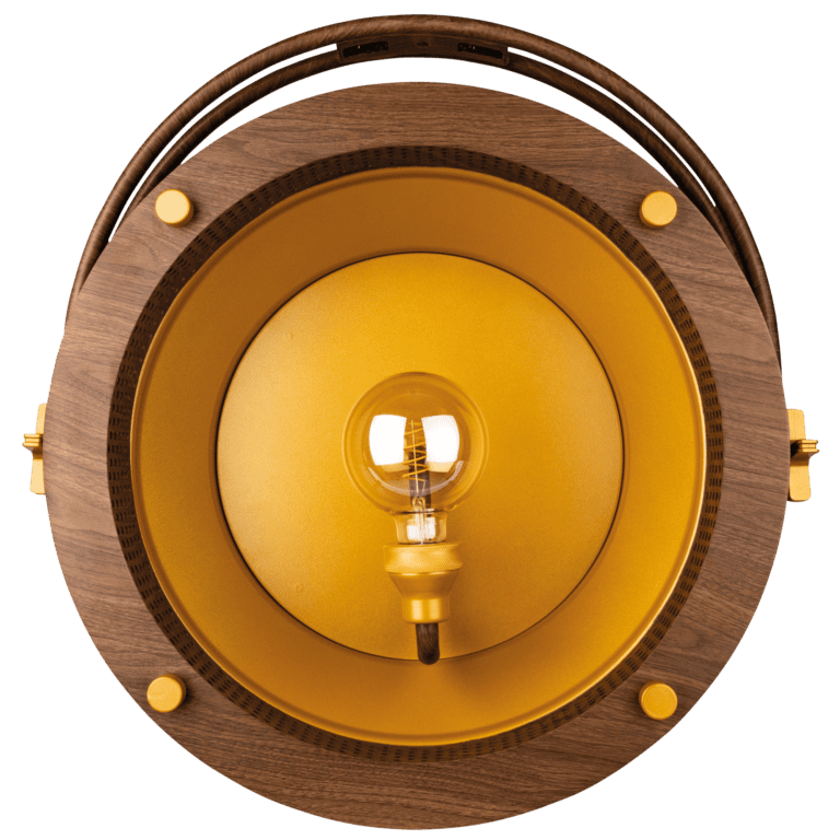 Showtec Edison Vintage 1 in Pale Gold en Wood Grain