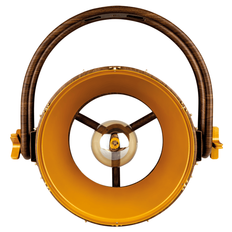 Showtec Edison Vintage 2 in Pale Gold en Wood Grain