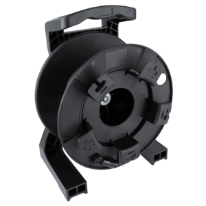 DAP 310 mm kabelhaspel zwart