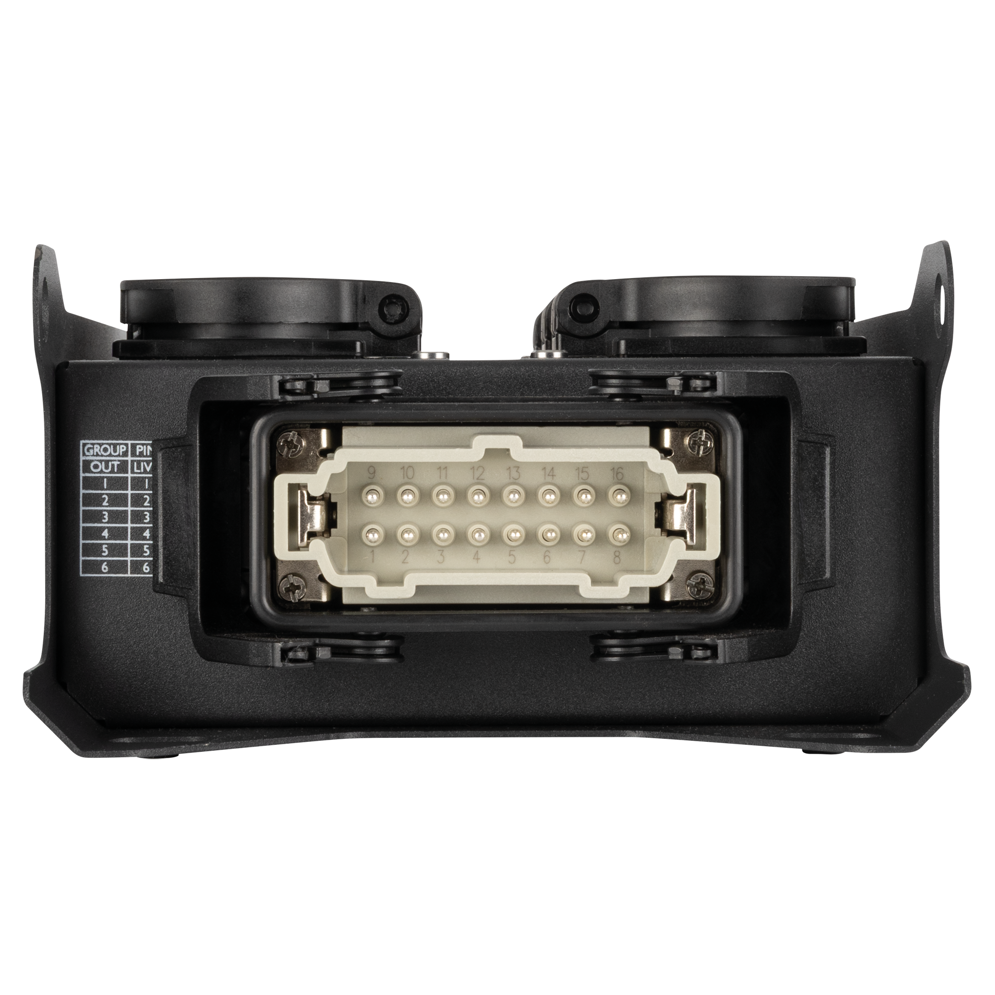 SHOWGEAR PowerCore 1m.6s H16 naar 6x Schuko verdeelunit Breakoutboxes J&H licht en geluid 3 SHOWGEAR PowerCore 1m.6s H16 naar 6x Schuko verdeelunit Breakoutboxes J&H licht en geluid 3