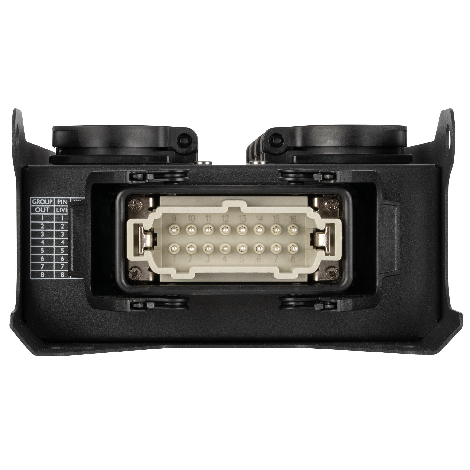 SHOWGEAR PowerCore 1m.8s breakout H16 naar 8x Schuko Breakoutboxes J&H licht en geluid 3 SHOWGEAR PowerCore 1m.8s breakout H16 naar 8x Schuko Breakoutboxes J&H licht en geluid 3