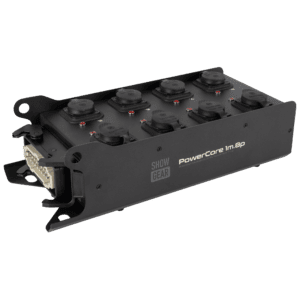 Showgear PowerCore 1m.8p H16 naar 8x Power Pro True