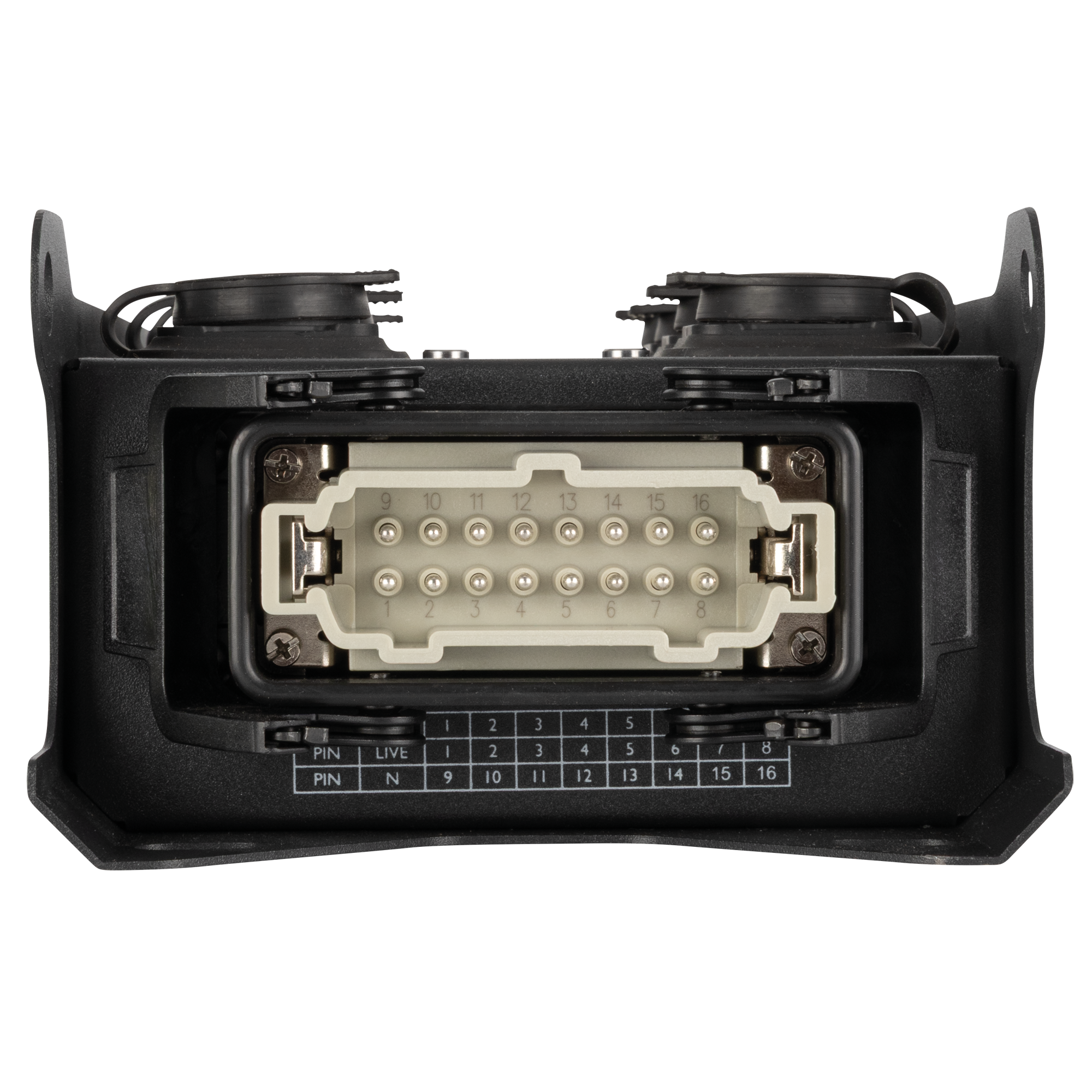 Showgear PowerCore 1m.8p H16 naar 8x Power Pro True Breakoutboxes J&H licht en geluid 3 Showgear PowerCore 1m.8p H16 naar 8x Power Pro True Breakoutboxes J&H licht en geluid 3