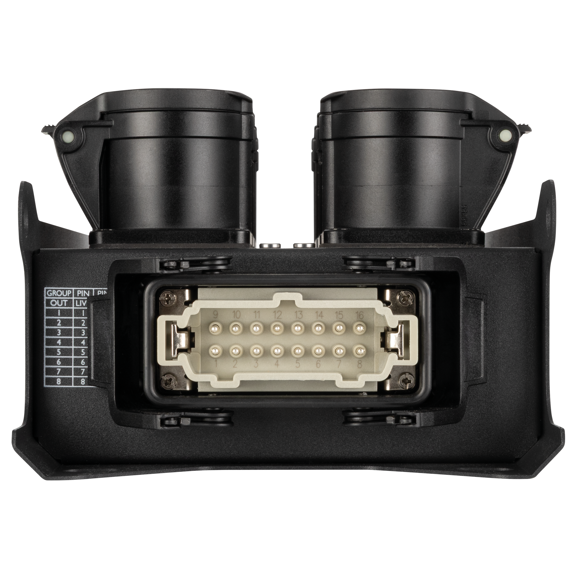 Showgear PowerCore 1m.8c breakoutbox H16 naar 8x CEE 16A Breakoutboxes J&H licht en geluid 3 Showgear PowerCore 1m.8c breakoutbox H16 naar 8x CEE 16A Breakoutboxes J&H licht en geluid 3