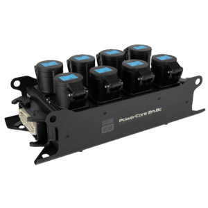 Showgear PowerCore 2m.8c breakoutbox H16 naar 8x CEE 16A