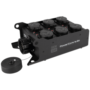 Showgear PowerCore 1s.6s S19 naar 6x Schuko breakout