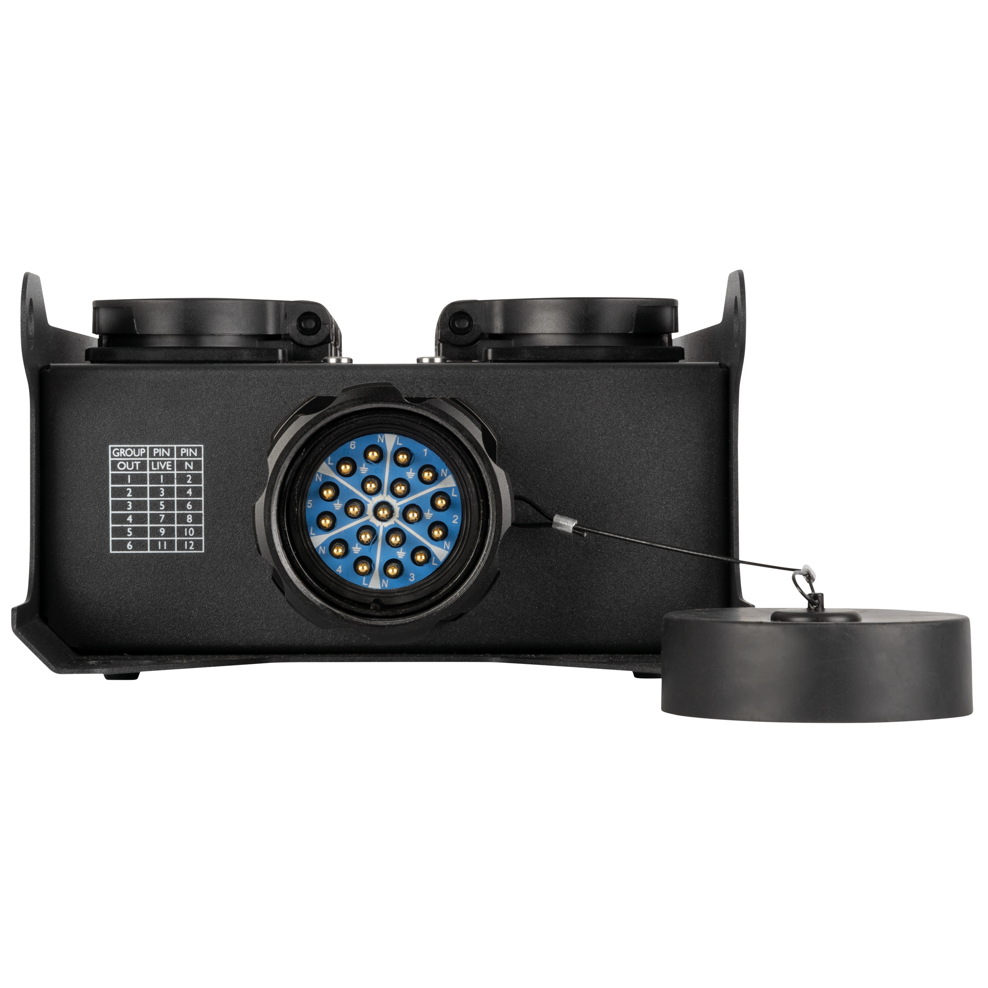 Showgear PowerCore 1s.6s S19 naar 6x Schuko breakout Breakoutboxes J&H licht en geluid 3 Showgear PowerCore 1s.6s S19 naar 6x Schuko breakout Breakoutboxes J&H licht en geluid 3
