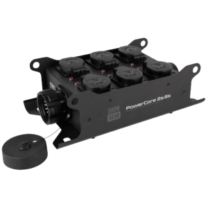 Showgear PowerCore 2s.6s breakoutbox S19 naar 6x Schuko