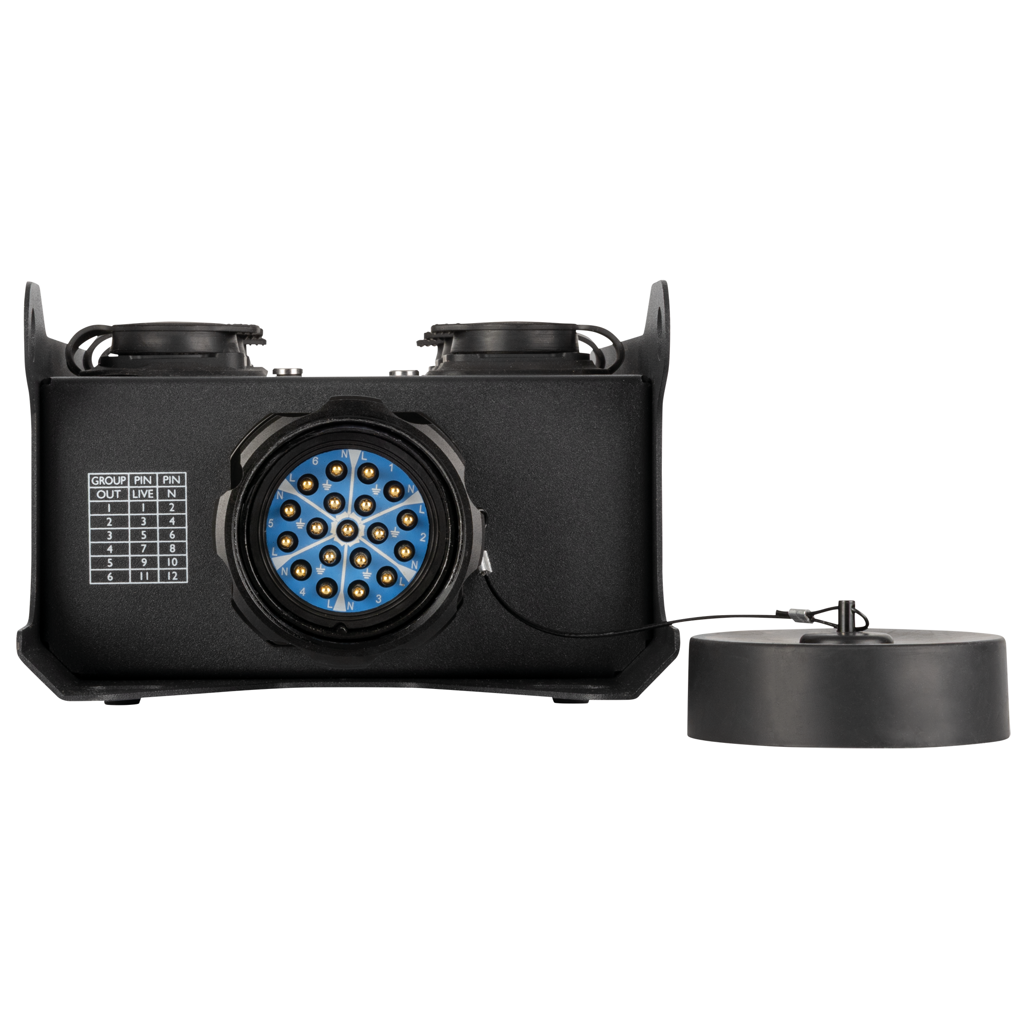 SHOWGEAR PowerCore 1s.6p S19 naar 6x Power Pro True Breakoutboxes J&H licht en geluid 3 SHOWGEAR PowerCore 1s.6p S19 naar 6x Power Pro True Breakoutboxes J&H licht en geluid 3