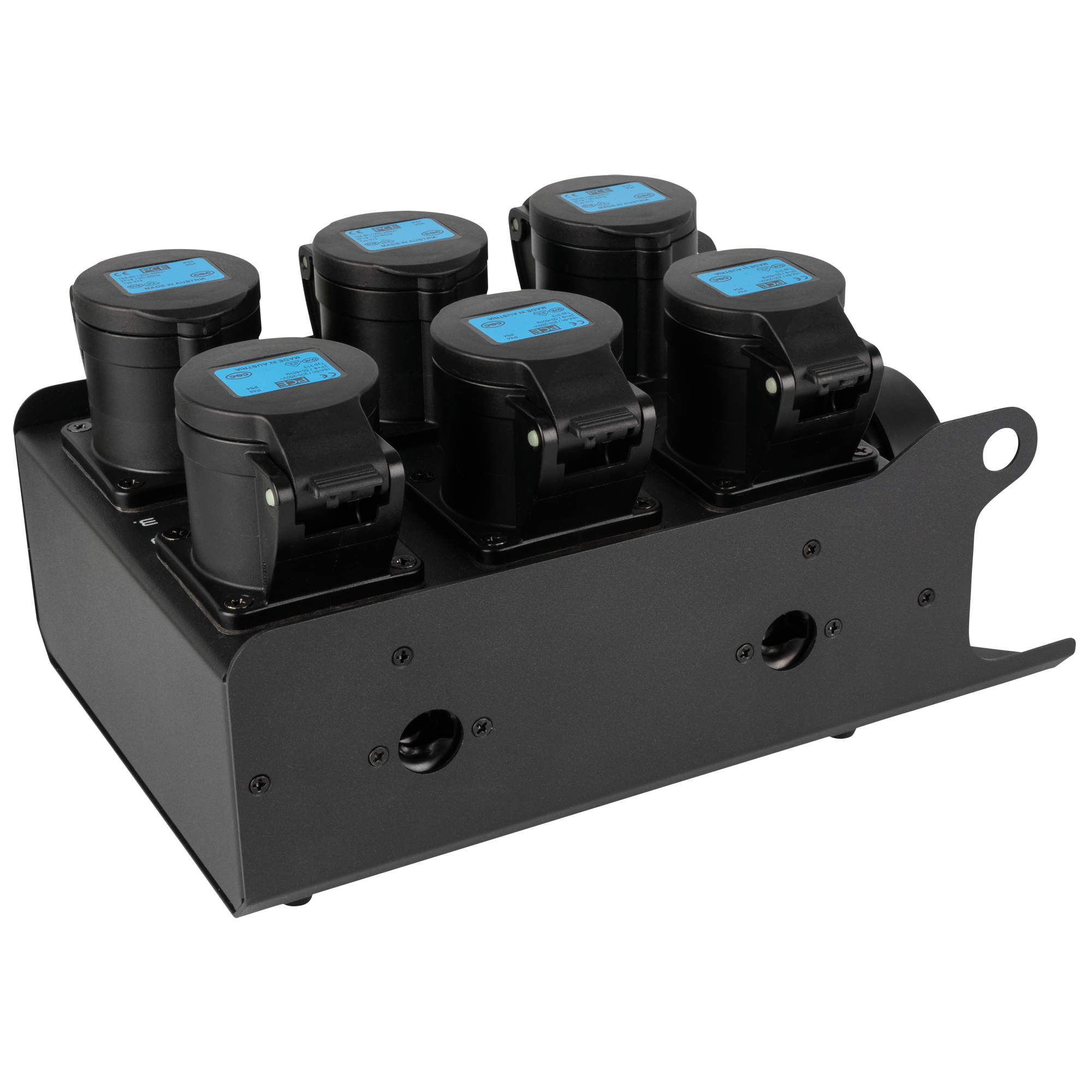 Showgear PowerCore 1s.6c breakoutbox S19 naar 6x CEE 16A Breakoutboxes J&H licht en geluid 4 Showgear PowerCore 1s.6c breakoutbox S19 naar 6x CEE 16A Breakoutboxes J&H licht en geluid 4